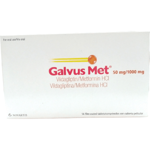 Galvus Met Novartis 1000Mg X Un