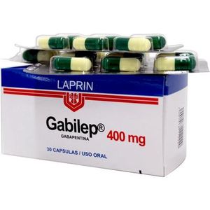 Gabilep Laprin 400 Mg X Un