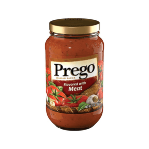 Salsa Para Spaguetti Prego Meat Flavor 14 OZ