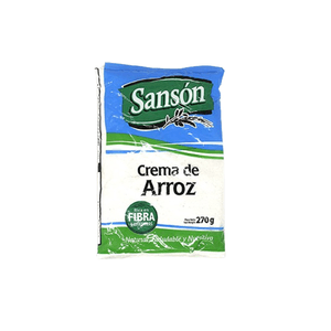 Crema De Arroz Sanson Natural Saludable Y Nutritivo 270 G