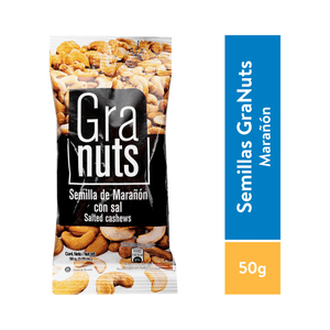 Semillas De Maranon Granuts 50 G