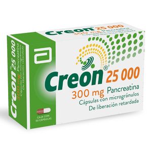 Creon Pancreatina 25000 X Un