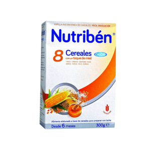 8 Cereales Nutriben Con Un Toque De Miel 300 G