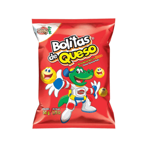 Bolitas De Queso Tosty Horneadas De Maiz 50 G