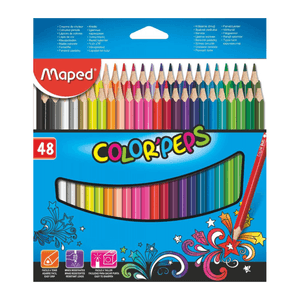Lapices Para Colorear Color Peps Maped 48 Colores