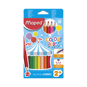 Lapices Para Colorear Color Peps Maped 12 Colores