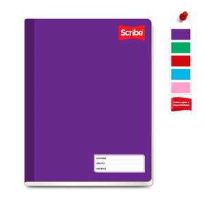 Cuaderno Cosido Clasico Scribe Raya Ancha Grande