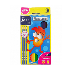 Lapices De Colores Papermate Kilomet 3 Lapiz Grafito