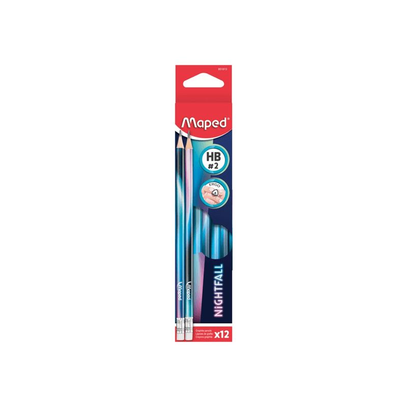 Lapices-De-Grafito-Maped-Nightfall-12-UN-3411038518134