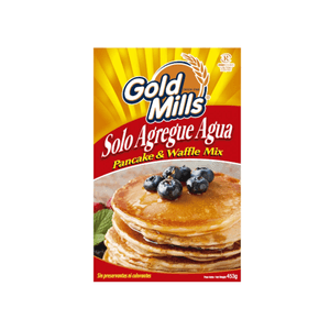 Pancakes And Waffle Mix Goldmills Solo Agregar Agua 453 G