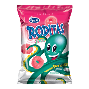 Cereal De Roditas Jacks Sabor A Fresa 170 G