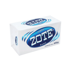 Jabon En Barra Zote Blanco 400 G