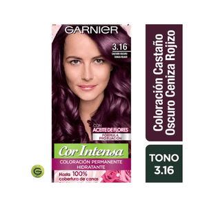 Tinte Para El Cabello Garnier 3.16 Castano Oscuro