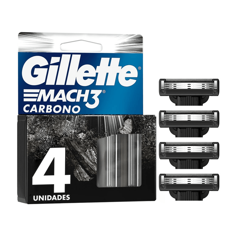 Repuesto-Para-Afeitar-Gillette-Mach3-Carbono-4-UN-7500435219327