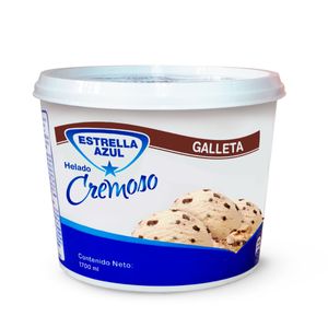 Helado Estrella Azul Galleta 1700 ml