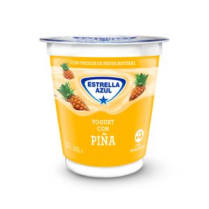 Yogurt Estrella Azul 125gr 118 Ml De Piña