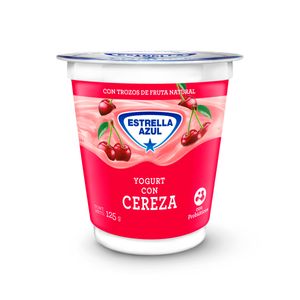 Yogurt Estrella Azul 125gr 118 Ml Cereza