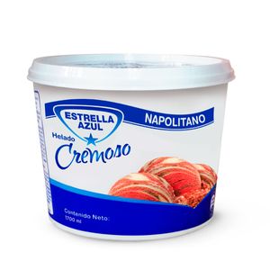 Helado Estrella Azul Napolitano 1700 ml