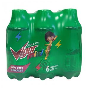 Malta vigor pet six pack 200 ML