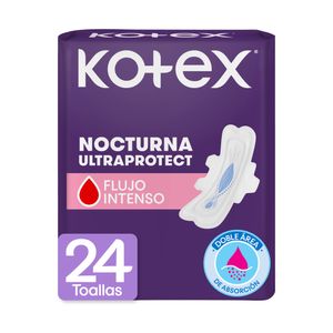 Toallas Femeninas Kotex Nocturna 24U