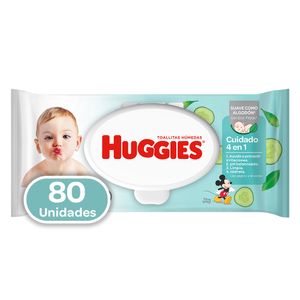 Toallas Húmedas Huggies One & Done 80U