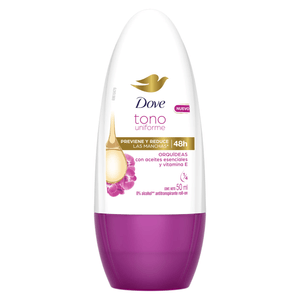 Desodorante Roll On Dove Orquídea Con Aceites Y Vitamina E 50 ML