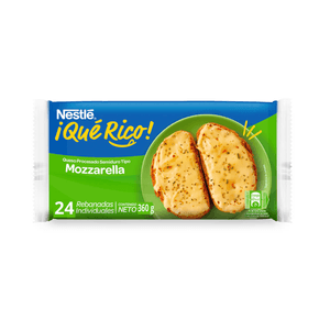 Queso Mozzarella Nestle Rebanadas 24 UN