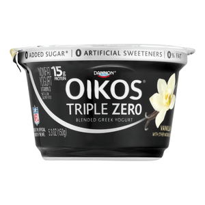 Yogurt Oikos Triple Zero Dannon Vainilla 5.3 OZ