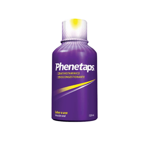 Phenetaps Descongestionante Sabor A Uva 120 ML