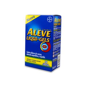 Aleve Liquid Gels Bayer 200 Mg X Un