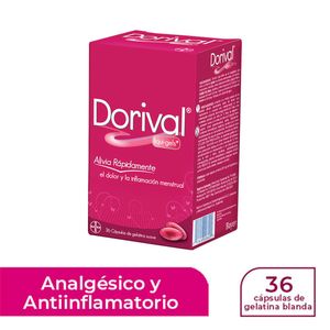 Dorival Liqui Gels Bayer 36 Capsulas Blandas