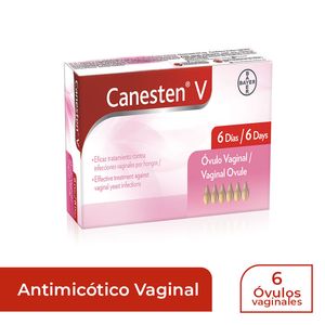 Ovulos Canesten V 6 Dias 100Mg 6 Unidades