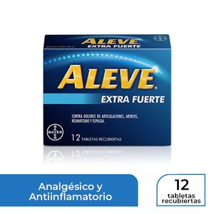 Aleve Bayer 220 Mg Cajita 12 Tabletas