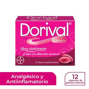 Dorival Liqui Gels Bayer 12 Capsulas Blandas