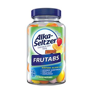 Tabletas Masticables Alka Seltzer 36 Sabor A Frutas