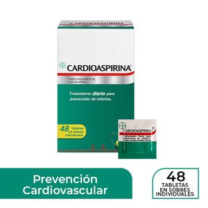 Cardioaspirina Bayer Via Oral Por Unidad 81 Mg