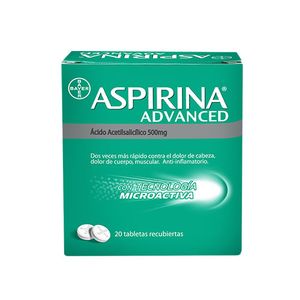 Aspirina Adv 500Mg X Un