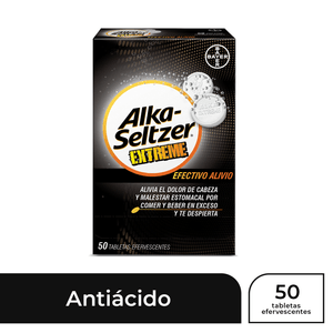 Alka Seltzer Extreme Bayer  50 Sobres