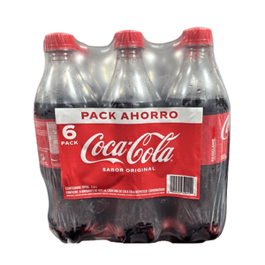 Pack De 6 Unidades De Soda Cocacola 600 ML