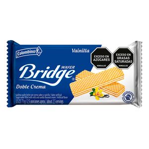 Galleta Colombina Bridge Vainilla Individual 300 G