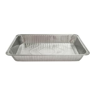 Bandeja de Aluminio Eurochef 1 UND Rectangular Para Jamon 44X32X7.2