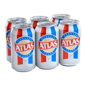 Cerveza Atlas 355 Ml 6 Pack Lata