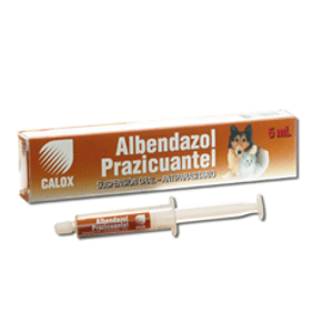 Desparasitante Para Perro Prazicuantel Albendazol 5Ml Jeringa