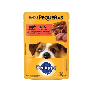 Alimento Humedo Perro Raza Pequeña Pedigree 100 gr Pouch Res