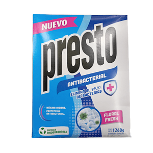 Jabon Presto Antibacterial 1260g