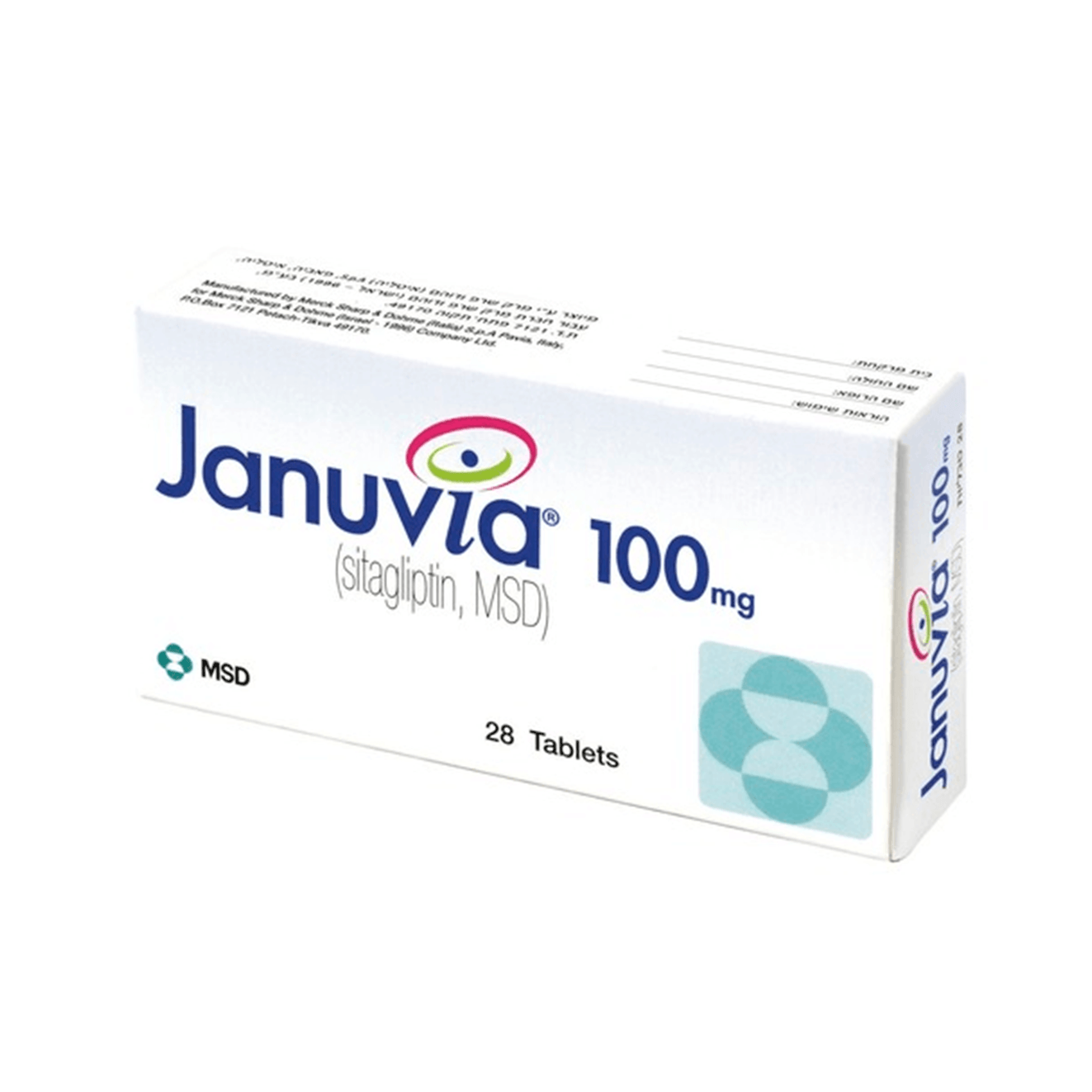 Msd Januvia 100 Mg X 28 Tab