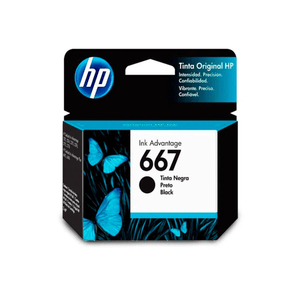 Cartucho de Tinta HP 667 Negra