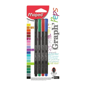 Fineliner Graphpep Surt Bas Bli 4U Maped