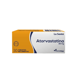 Atorvastatina 20Mg Cx30Tab