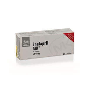 Enalapril 20 Mg C30 Tabl Mk